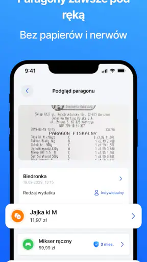 Wydatki i budżet - Jak Wydaję screenshot