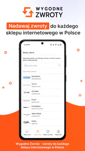 Wygodne Zwroty screenshot