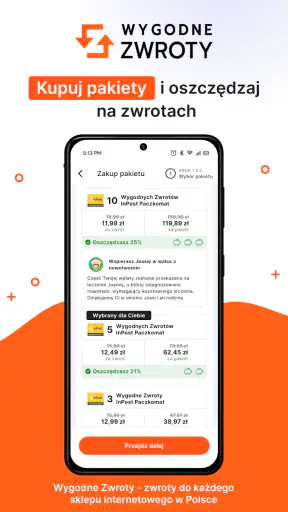 Wygodne Zwroty screenshot