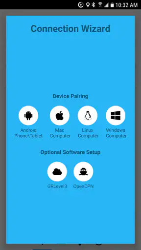 Wyjście Bluetooth GPS screenshot
