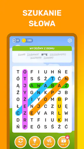 Wykreślanka: Słowa Po Polsku screenshot