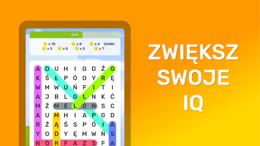 Wykreślanka: Słowa Po Polsku screenshot