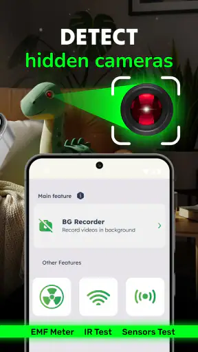 Wykrywacz ukrytych urządzeń screenshot