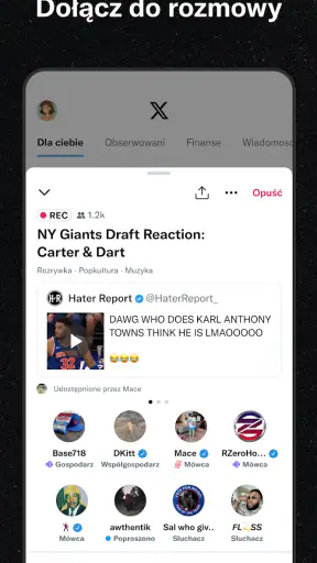 X screenshot
