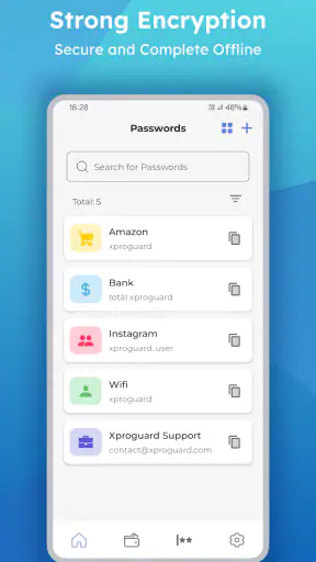 Xproguard Password Manager screenshot