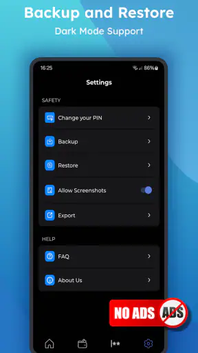 Xproguard Password Manager screenshot