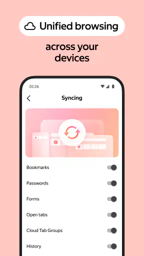 Yandex Browser screenshot