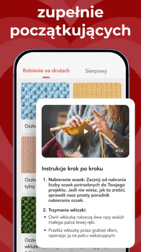 YarnPal: Szydełkowanie i druty screenshot