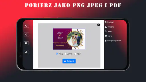 Zaproszenie na ślub screenshot
