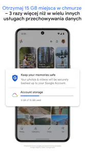 Zdjęcia Google screenshot