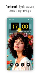 Zegar i pogoda Sense Flip screenshot