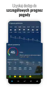 Zegar i pogoda Sense Flip screenshot