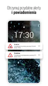 Zegar i pogoda Sense Flip screenshot