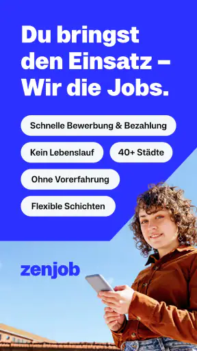 Zenjob: Studentenjobs screenshot