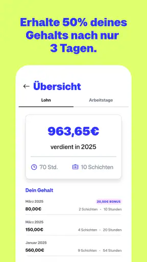 Zenjob: Studentenjobs screenshot