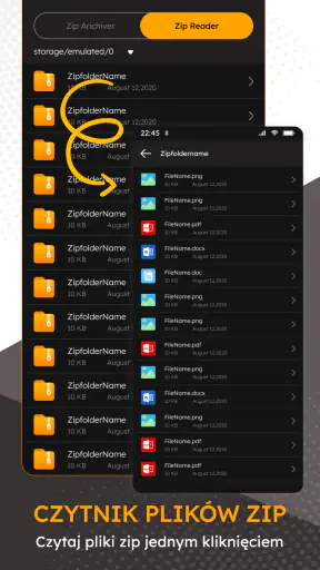 Zip RAR File Extractor screenshot