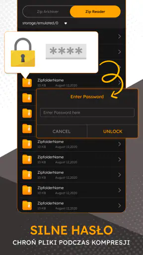 Zip RAR File Extractor screenshot