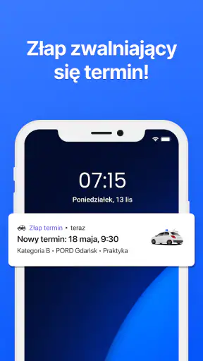 Złap termin - prawo jazdy screenshot