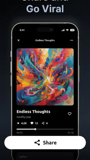 Zona AI Song & Music Generator screenshot