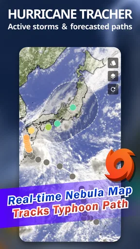מזג אוויר חי screenshot