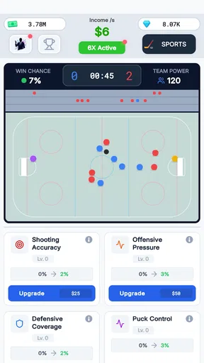 Sport Star - Team Manager Idle screenshot