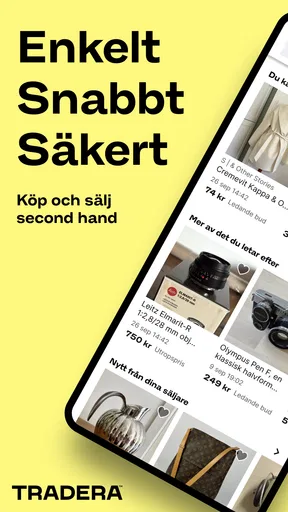 Tradera – köp & sälj begagnat screenshot