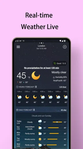 Local Weather Forecast - Radar screenshot