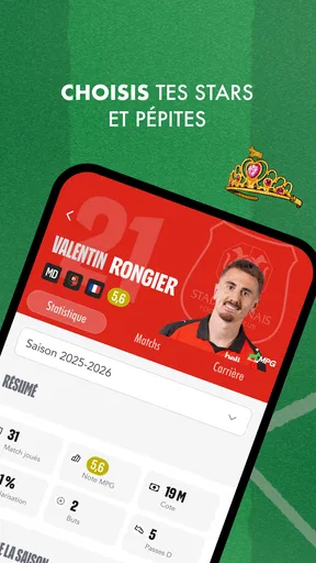 MPG Football screenshot